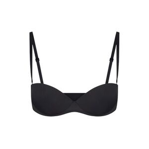 SKIMS Ultimate Push-Up Strapless Bra in Onyx